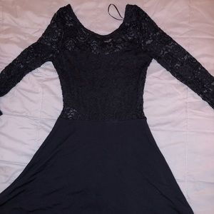 Mini lace dress